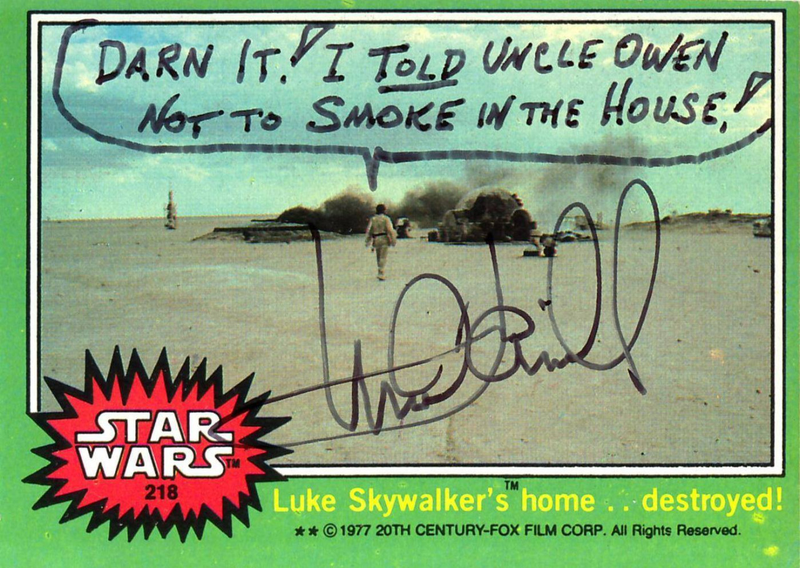 Illustration for article titled Mark Hamill's Autographs Are The Best